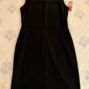 Merona Classic Black Knee Length/Midi Dress
